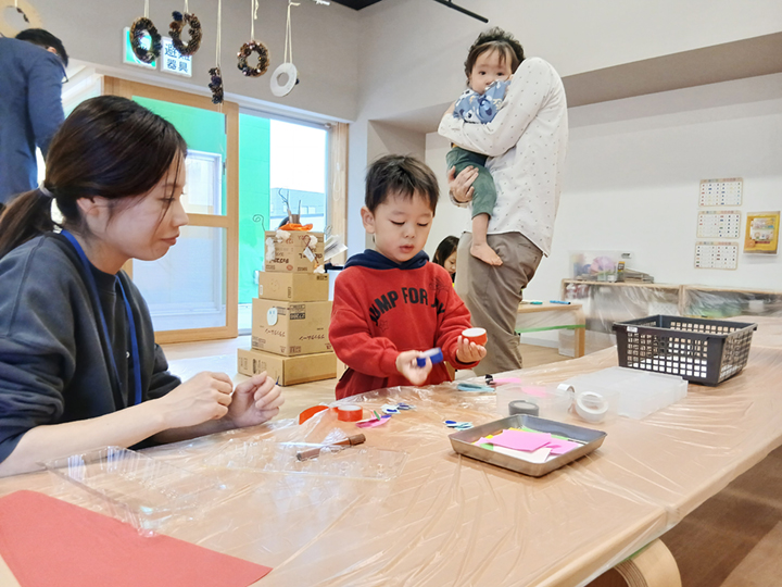 NPO法人KAWARUによる「手ぶらで無料保育」を開催しました