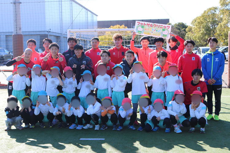 名古屋オーシャンズさんと「フットサルクリニック」を開催しました！