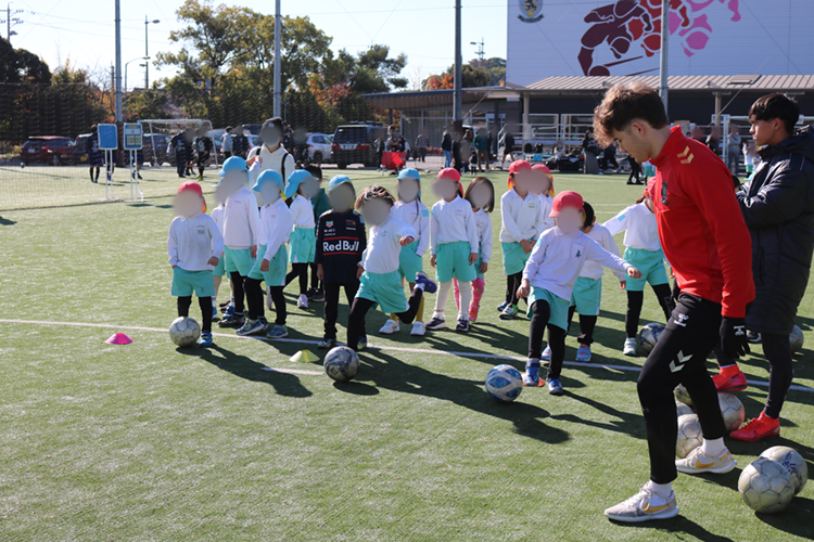 名古屋オーシャンズさんと「フットサルクリニック」を開催しました！